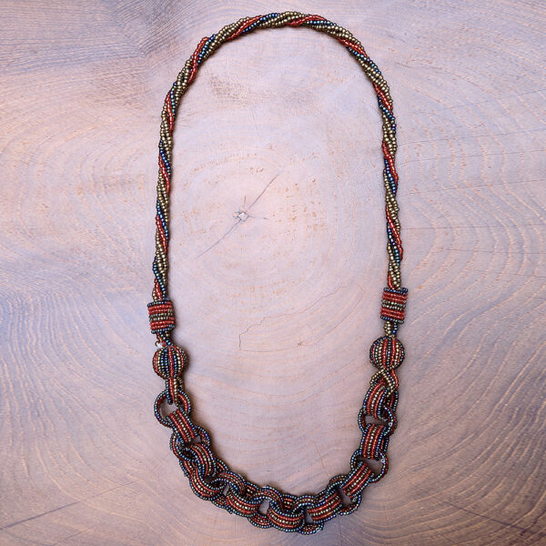 Necklace Double Rolling Multi